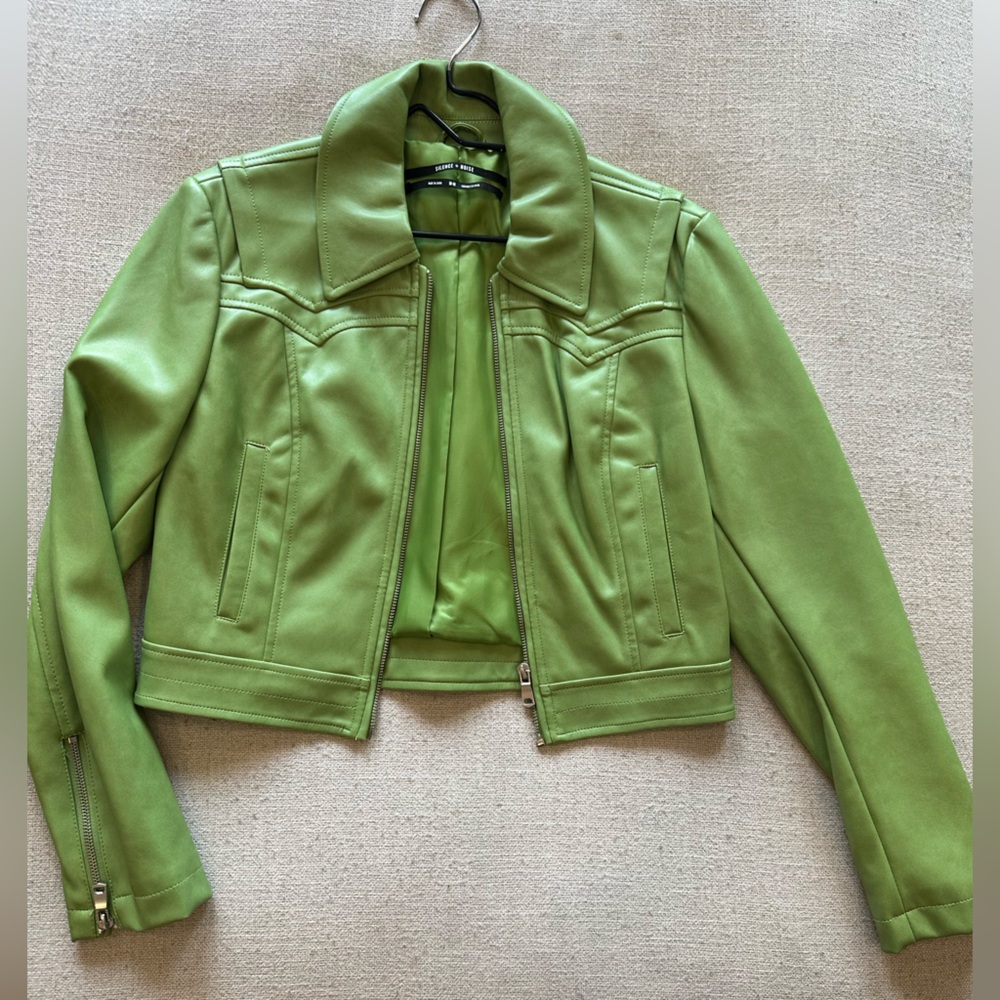 Green Leather Jacket